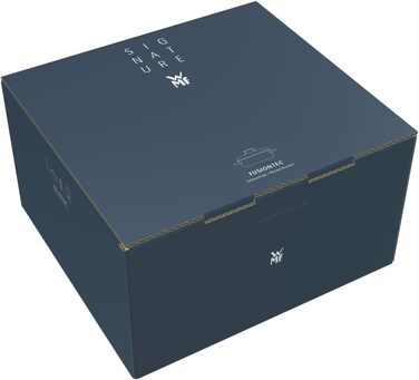Жаровня WMF Fusiontec Mineral з кришкою 28 см, для індукції, 5,9 л, високі борти, керамічна, стійка до подряпин, червона