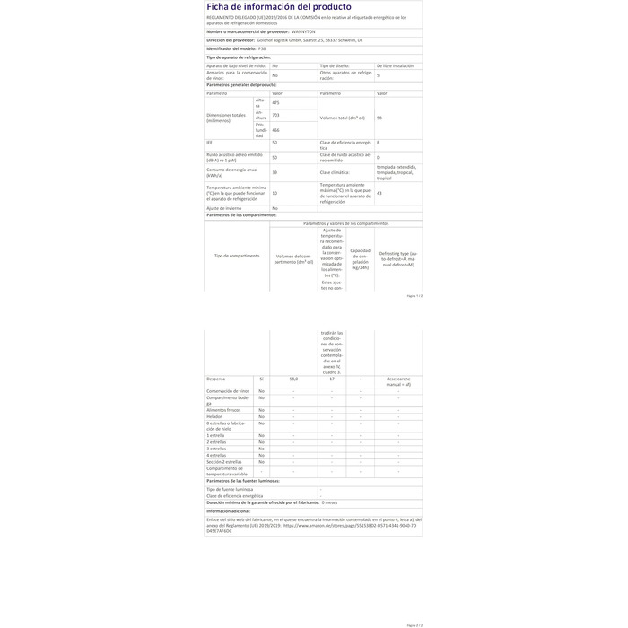 Автомобільний компресорний холодильник Wannyton 18л, 100-240V/12V, для напоїв, чорно-білий
