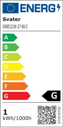 Гірлянда світлова зовнішня диммирувана 60м, G40 LED, 104 пластикові лампочки, вологостійка IP45, для саду, тераси, дерев, вечірок, 2700K тепле біле світло (2x30м), з пультом керування