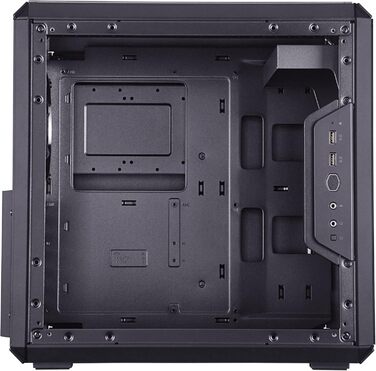 Корпус Cooler Master MasterBox Q500L ATX Mini Tower з прозорою бічною панеллю, організацією кабелів і багатьма варіантами охолодження