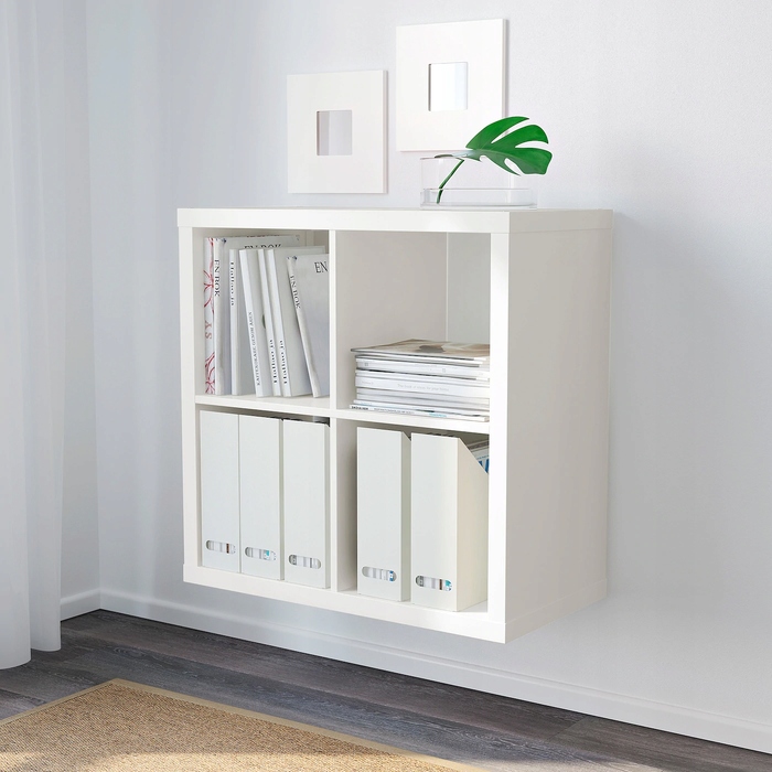 Стелаж IKEA Kallax 77x77x39 см, білий