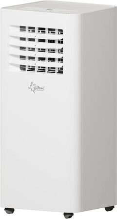 Мобільний кондиціонер SUNTEC Comfort 7.0 Eco R290, 2050 Вт, 7000 BTU, з відводом повітря, охолоджувач і осушувач для кімнат до 25 м², тиха робота, для дому та офісу