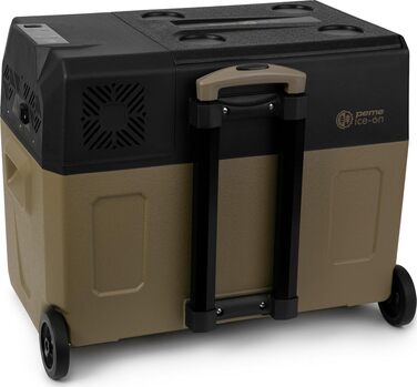 Автомобільний компресорний холодильник Peme Expedition XL Storm Sand 27/39L: Електричний, для авто, кемпінгу, з підігрівом та функцією морозильної камери (12/24V, 220-240V)