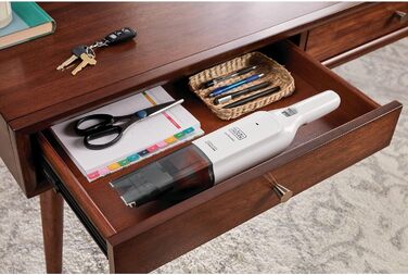 Акумуляторний ручний пилосос BLACK+DECKER Dustbuster Slim HLVC315B11, 12В, 1.5А·год, безмішковий, бездротовий, з XXL насадкою, зарядна станція, щілинна та меблева насадки