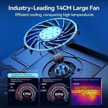 Охолоджувач для ноутбука llano V12, підставка з вентиляторами (без RGB), Cooling Pad