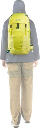 Рюкзак Tatonka Hike Pack 27 л з вентиляцією спини та дощовиком, легкий туристичний рюкзак для жінок і чоловіків, лайм