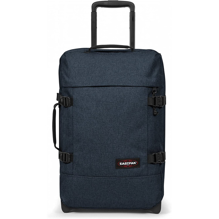 Валіза Eastpak TRANVERZ S 42 л, 51×32,5×23 см, синя джинсова