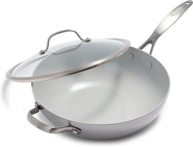 GreenPan Venice Tri-Ply Набір посуду з нержавіючої сталі 20см & 26см: антипригарне покриття, індукція, сумісність з духовкою, без PFAS