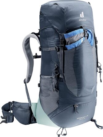 Жіночий трекінговий рюкзак Deuter Aircontact Lite 35+10 SL, легкий, Ink-Jade, 35+10 л