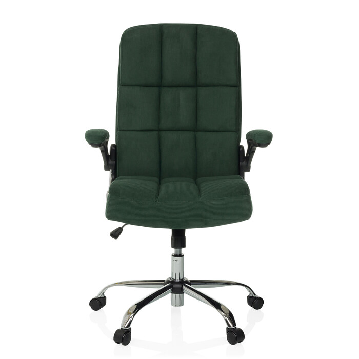 Крісло керівника RELAX WD 100, оббивка мікровельвет (cord), зелений, MyBuero
