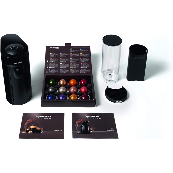 Кавомашина Nespresso Vertuo ENV150B De'Longhi, чорна, 1,1 л, для капсул Vertuo