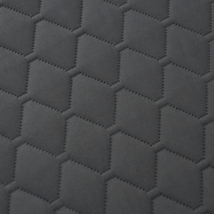 Покривало WOLTU 200x220 см з 2 наволочками 50x70 см, темно-сіре, стьобане, легка ультразвукова ковдра для ліжка, спальня та вітальня