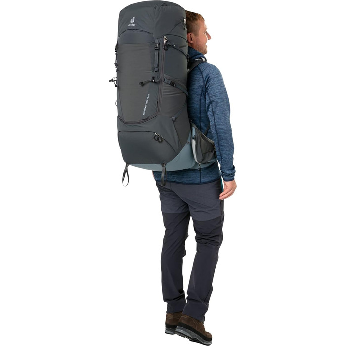 Туристичний рюкзак Deuter Aircontact Core 70+10 л графітовий