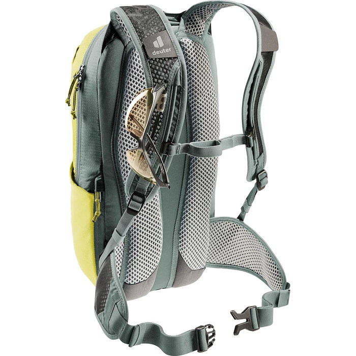 Велосипедний рюкзак Deuter Race 12, 12 л, зелений (Sprout-ivy), легкий, спортивний