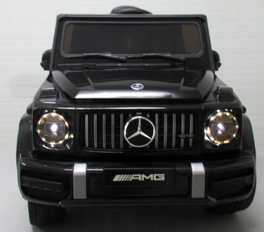 Дитячий електромобіль Mercedes G63 з шкіряним сидінням та пультом керування