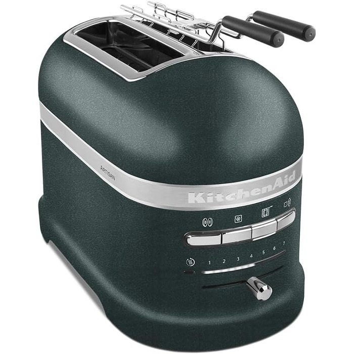 Тостер KitchenAid Artisan 2-слотовий 5KMT2204, колір Pebble Palm - Преміум якість