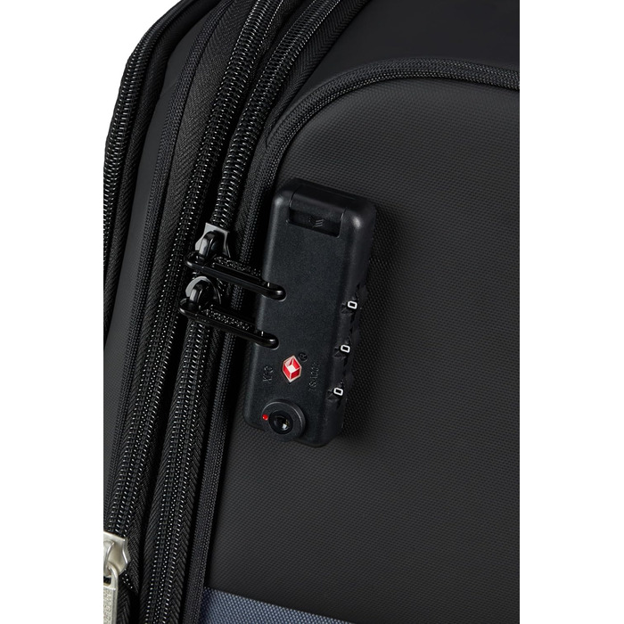 Валіза American Tourister Daring Dash Spinner M, розширювана, 66.5 см, 67/75 л, чорний/сірий