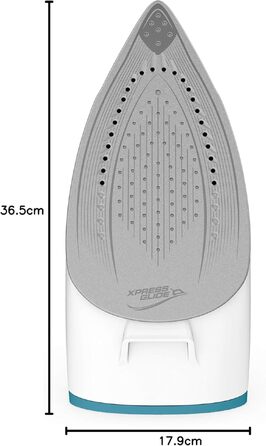 Праска з парогенератором Calor Express Essential SV6115C0: потужність 280 г/хв, керамічна підошва, 1.4 л, антикальцій, 5.2 бар