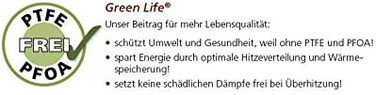 Сковорода алюмінієва Schulte-Ufer Green Life 28 см, антипригарна