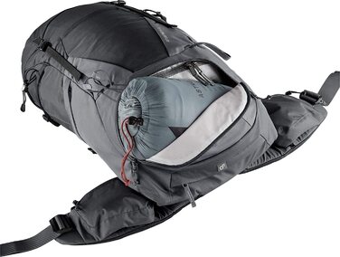 Рюкзак Deuter Futura Pro 34 SL Black-Graphite для жінок, туристичний, 34 л