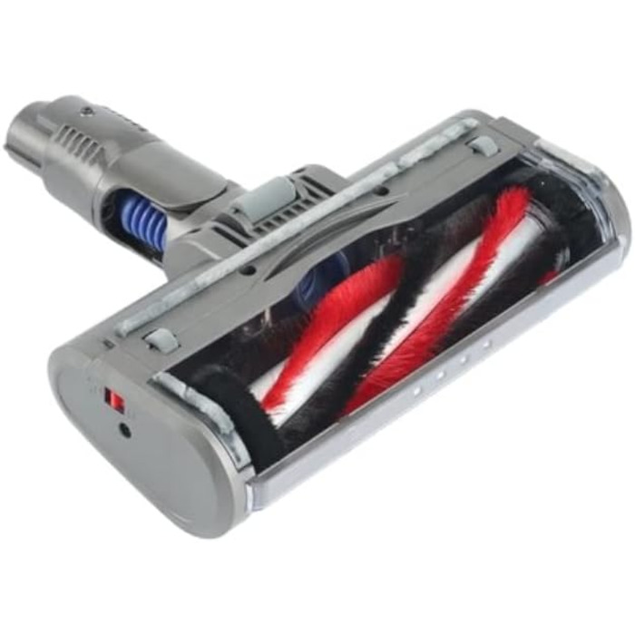 LED турбощітка Trade-Shop для пилососів Dyson V6/DC45/DC58/DC59/DC61/DC62/DC74, електрична насадка-щітка з м'яким роликом