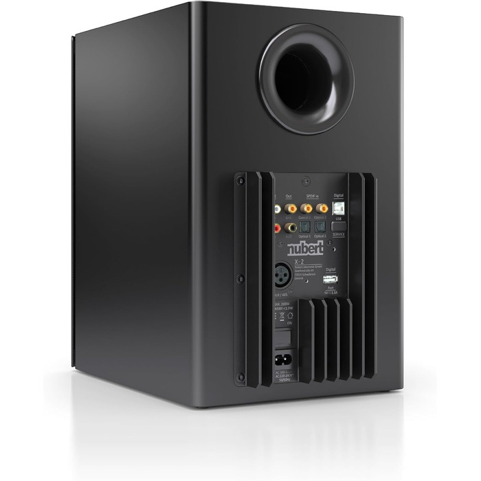 Nubert nuPro XS-4000 RC: Бездротові Hi-Fi колонки Bluetooth aptX HD (білі, пара). Активні поличні колонки 2.0
