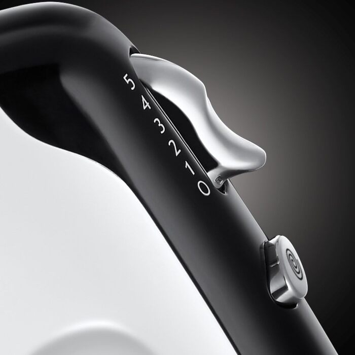 Міксер ручний Russell Hobbs Desire Red 350W з насадками для тіста та збивання, 5 швидкостей + імпульс, білий