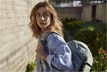 Рюкзак Nitro Daypacker 32 л у ретро стилі з м'яким відділенням для ноутбука, для школи, подорожей або міста, Dead Flower