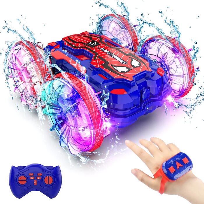 Позашляховик на радіокеруванні Monster Truck RC для хлопчика 6-12 років, блакитний - іграшковий автомобіль 2.4 GHz