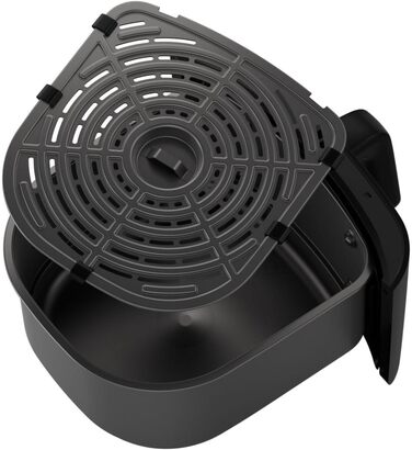 Аерофритюрниця AEG AAF7B Heissluftfritteuse 7000 Serie 8000, 6.9 л, чорна