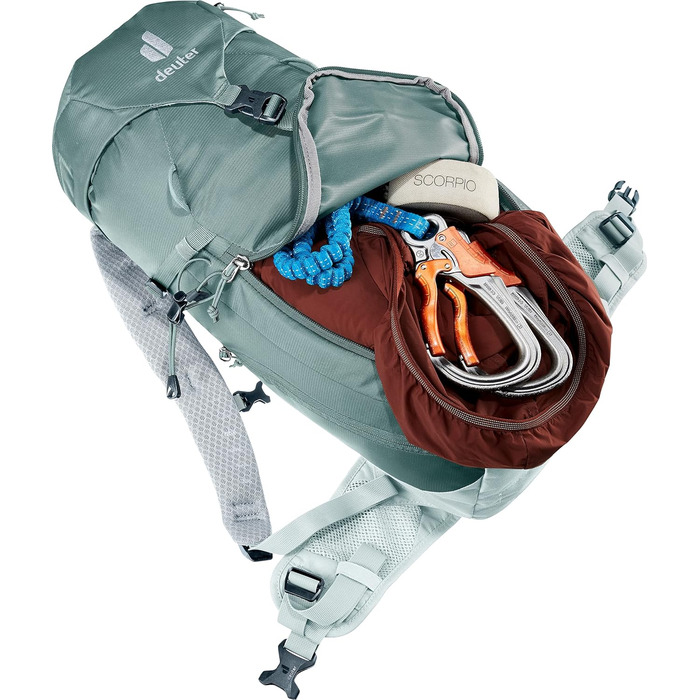 Жіночий туристичний рюкзак Deuter Trail 16 SL 16 л бірюзовий (2024) для альпінізму та походів