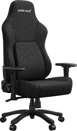 Крісло геймерське ігрове Anda Seat Phantom 4 L до 90 кг Black Fabric (AD18YSD-72-B-F-B01)