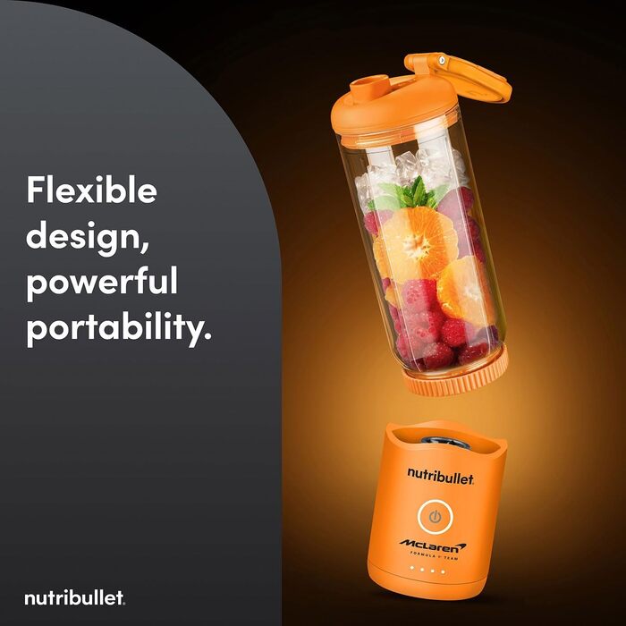 Потужний блендер-екстрактор Nutribullet 900 Series (Papaya), набір 11 предметів для смузі та соків, 25 000 об/хв, з чашами To Go