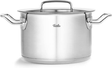 Каструля Fissler Original-Profi Collection з кришкою зі скла, нержавіюча сталь, Cookstar, для індукційних плит, 16 см, 2.1 л