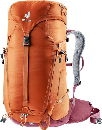 Жіночий туристичний рюкзак Deuter Trail 28 SL, 28 л, каштановий, для хайкінгу та альпінізму