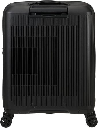 Валіза American Tourister Aerostep Spinner S, розширювана, 55 см, 36/40 л, чорна, ручна поклажа