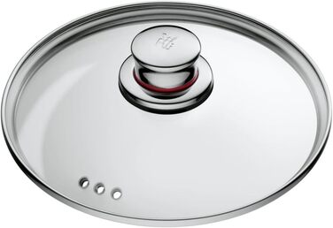 Набір каструль WMF Quality One 4 предмети, індукція, нержавіюча сталь, з кришками, без покриття, паровий отвір