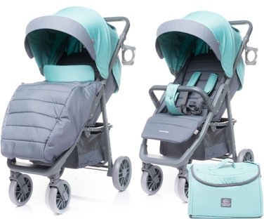 Дитячий прогулянковий візок 4Baby Moody Aqua