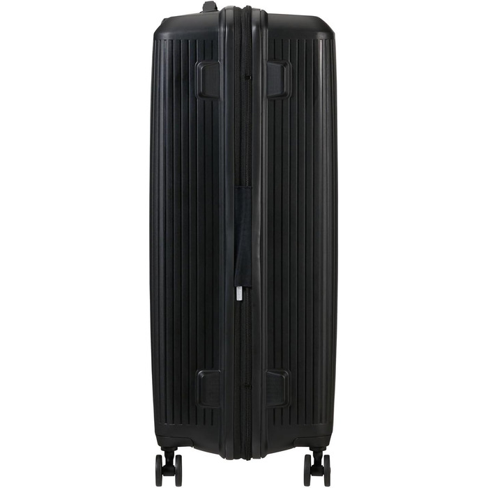Валіза American Tourister Aerostep Spinner L, розширювана, 77 см, 101.5/109 л, чорна