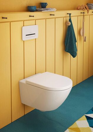 Сидіння для унітазу Villeroy & Boch Subway 3.0, дюропласт, з мікроліфтом, знімне, овальне, біле, глянцеве, оригінальна заміна