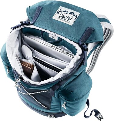 Рюкзак Deuter Wengen Vintage 25 л, для міста та подорожей, синій Atlantic-Ink