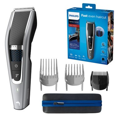 Машинка для стрижки волосся Philips HC5630/15 Series 5000 з 28 насадками та Turbo режимом