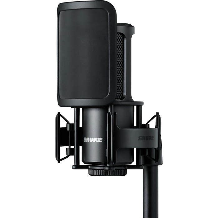 Студійний конденсаторний мікрофон Shure SM4 XLR для вокалу та інструментів, міцний металевий корпус, оптимізований для домашньої студії, готовий до мікшування аудіо