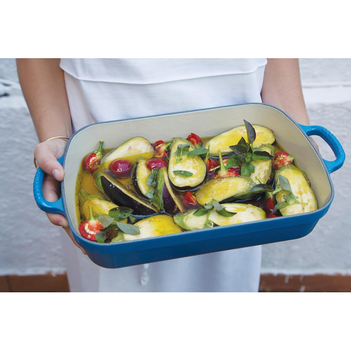 Сковорода чавунна Le Creuset Signature, 33 см, прямокутна, 4.9 л, для всіх плит, включаючи індукційну