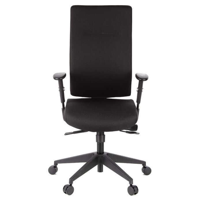 Офісне крісло / поворотне крісло PRO-TEC 300 тканина чорний hjh OFFICE