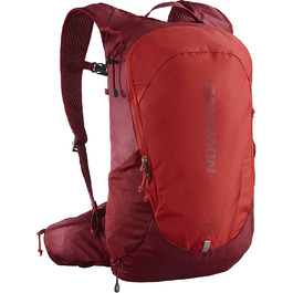 Рюкзак Salomon Trailblazer 20 л унісекс для туризму, легкий, зручний, універсальний, помаранчево-червоний