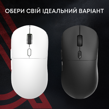 Бездротова миша Ajazz x Nacodex NJ07 MC Black (NJ07-MC-B)