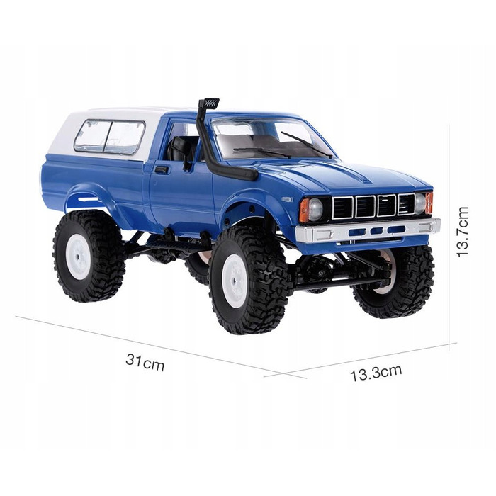 Радіокерована позашляхова машина Fayee 4x4, багатоколірна