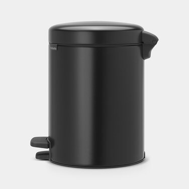 Контейнер для сміття 5 л Silent Black Matte NewIcon Brabantia