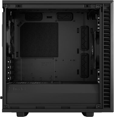 Корпус Fractal Design Define 7 Mini Black, алюміній/сталь, безшумний, Micro ATX, міні-тауер